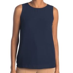 NWT H Haslton mixed media top